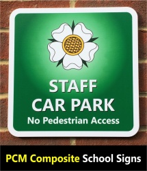 PCM School Signs